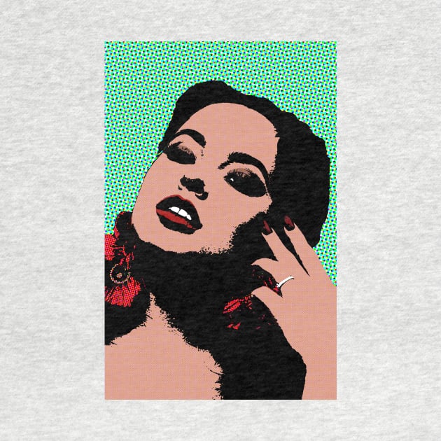 becky g style pop art by soundofpopart